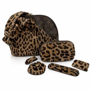 Louis Vuitton x Alaia Alma Leopard Pony Hair Monogram Centenaire M99032